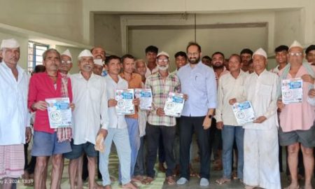 शाहू छत्रपती यांच्या प्रचारार्थ चेतन नरके यांनी धामोड खोऱ्यात भेटीगाठी Chetan Narke