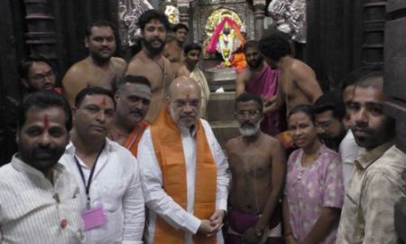 कोल्हापूर दौऱ्यात महायुतीच्या उमेदवारांसाठी अमित शहांनी लावल्या ‘जोडण्या’ Amit Shah Kolhapur