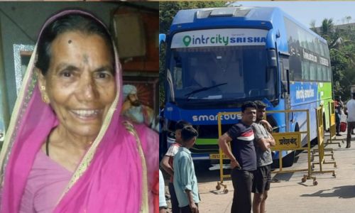 रस्ता ओलांडताना आराम बसच्या धडकेत महिला ठार; परिते गावातील घटना Kolhapur Parite accident