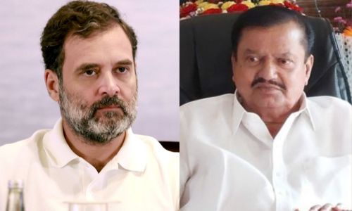 जनसेवेसाठी जीवन समर्पित करणारा नेता गमावला; राहूल गांधी यांच्याकडून राहूल पाटील यांचे सांत्वन Rahul Gandhi consoled PN Patil