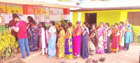Peaceful polling in Karwar Lok Sabha constituency