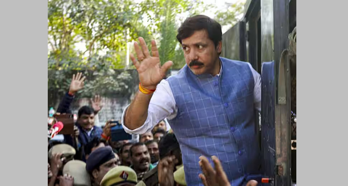 Baahubali Dhananjay Singh released from Bareilly Jail