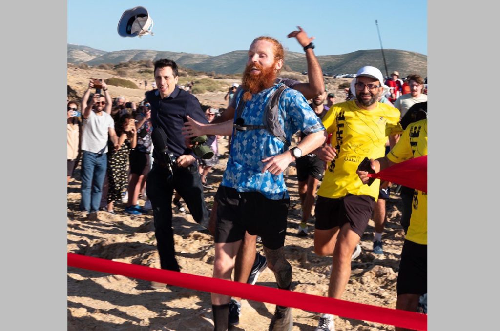 Crossed 16 countries on foot