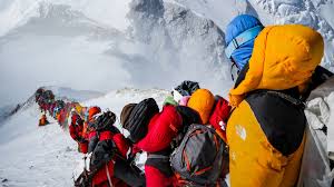 'Jam' on Mount Everest