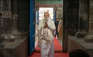 Prime Minister Modi's meditation at Kanyakumari