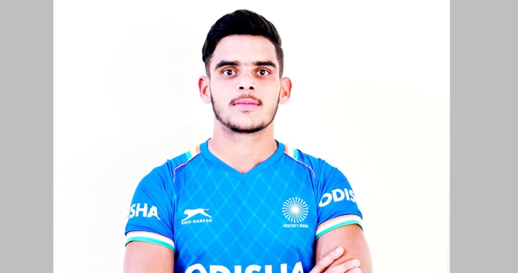 Rohit as captain of Indian junior hockey team