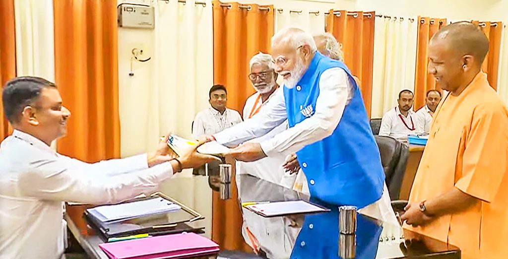 Prime Minister Modi's candidacy hat trick in Varanasi