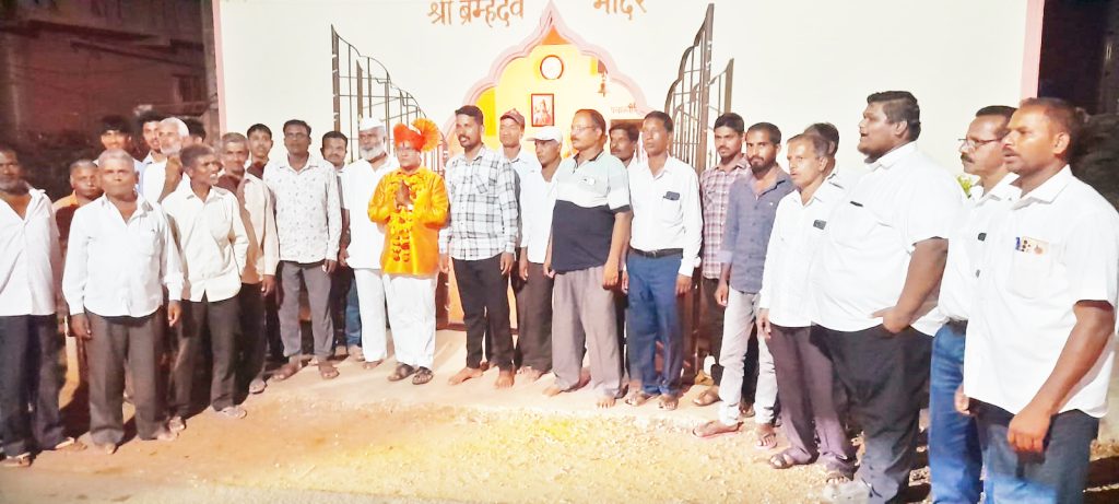 m. A. Bike rally for the campaign of Mahadev Patil, candidate of the committee