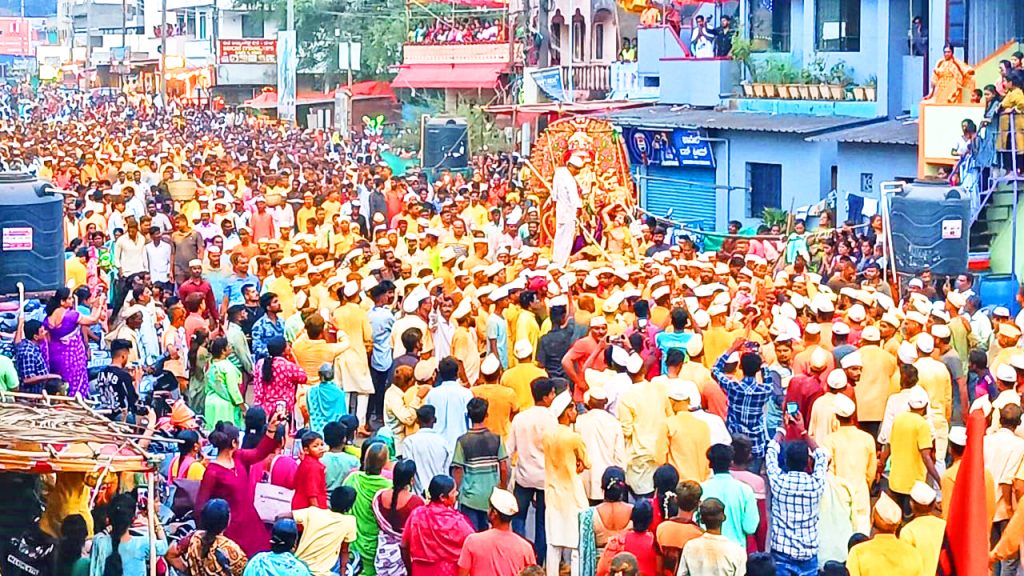 Sambar Mahalakshmi Devi enthusiastically recounts the yatra festival