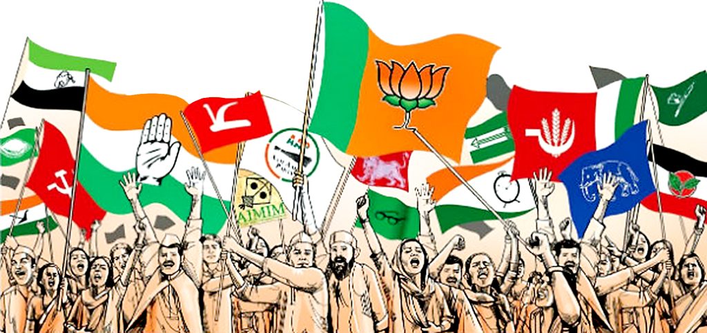 More than doubling of political parties