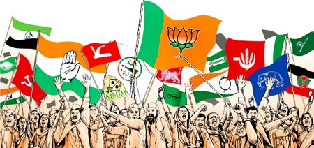 More than doubling of political parties