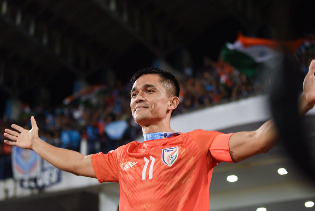 भारतीय फुटबॉलचा ‘सबकुछ’…सुनील छेत्री ! 'Everything' of Indian football...Sunil Chhetri!