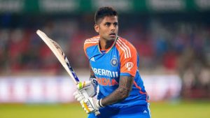 Suryakumar leaves for England for treatment of sports hernia