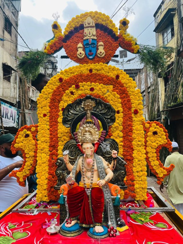 बेळगावात श्री गणेशाचे जल्लोषात आगमन   