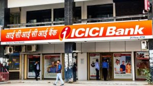 ICICI shares fall.